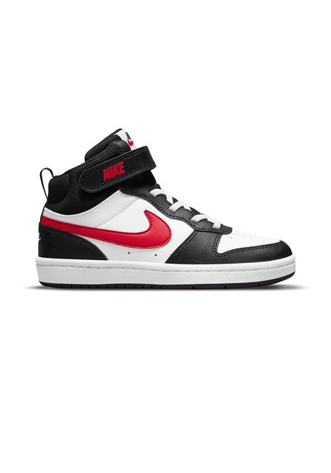 Nike Court Borough Mid 2 BPV Shoes White Black Multicolor Kids NIKE | Sneakers | DO5891-161