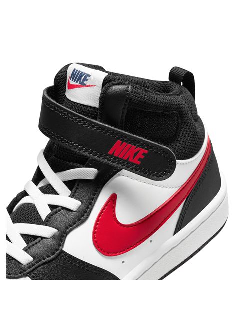 Nike Court Borough Mid 2 BPV Shoes White Black Multicolor Kids NIKE | Sneakers | DO5891-161