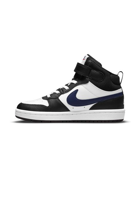 Nike Court Borough Mid 2 BPV Shoes White Black Multicolor Kids NIKE | Sneakers | DO5891-161