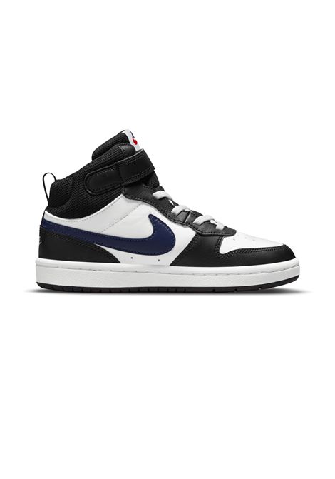 Nike Court Borough Mid 2 BPV Shoes White Black Multicolor Kids NIKE | Sneakers | DO5891-161