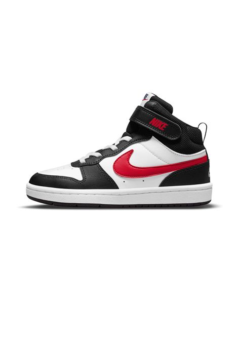 Nike Court Borough Mid 2 BPV Shoes White Black Multicolor Kids NIKE | Sneakers | DO5891-161