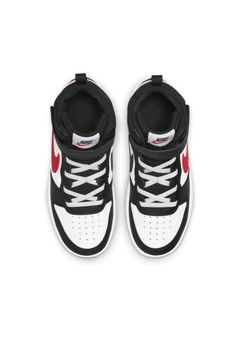Nike Court Borough Mid 2 BPV Shoes White Black Multicolor Kids NIKE | Sneakers | DO5891-161