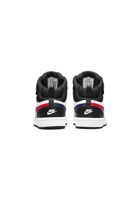 Nike Court Borough Mid 2 BPV Shoes White Black Multicolor Kids NIKE | Sneakers | DO5891-161