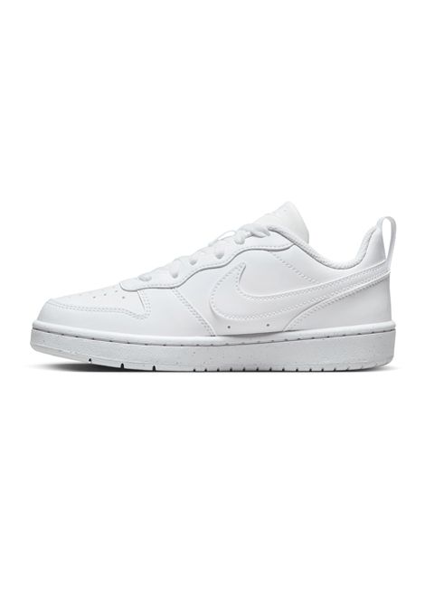 Scarpe Nike Court Borough Low Recraft Bianco Ragazzi NIKE | Sneakers | DV5456-106