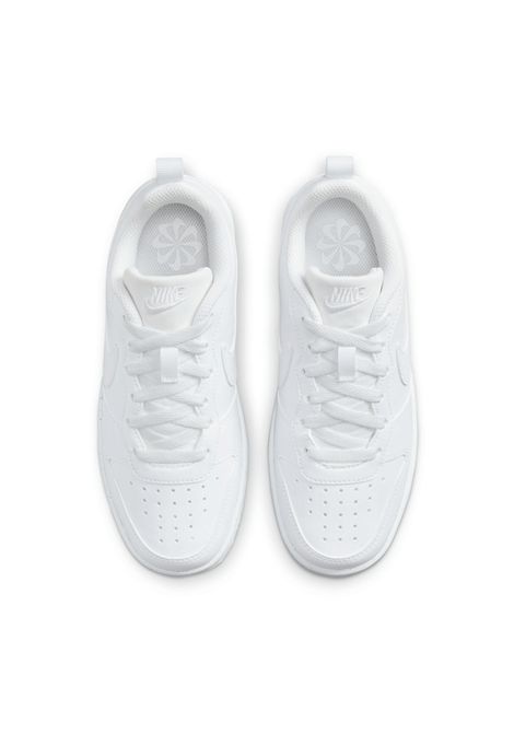 Scarpe Nike Court Borough Low Recraft Bianco Ragazzi NIKE | Sneakers | DV5456-106