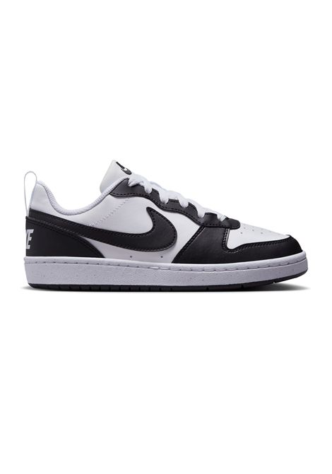 Scarpe Nike Court Borough Low Recraft Bianco Nero Ragazzi NIKE | Sneakers | DV5456-131