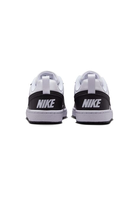 Scarpe Nike Court Borough Low Recraft Bianco Nero Ragazzi NIKE | Sneakers | DV5456-131