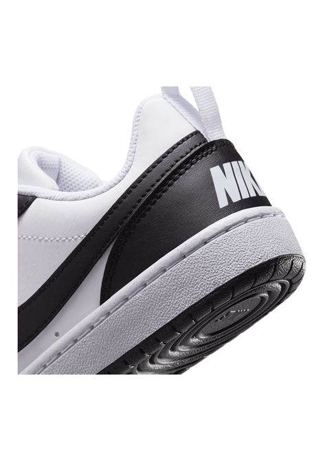 Scarpe Nike Court Borough Low Recraft Bianco Nero Ragazzi NIKE | Sneakers | DV5456-131