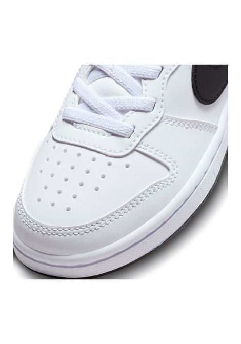 Nike Court Borough Low Recraft Shoes White Black Kids NIKE | Sneakers | DV5457-104