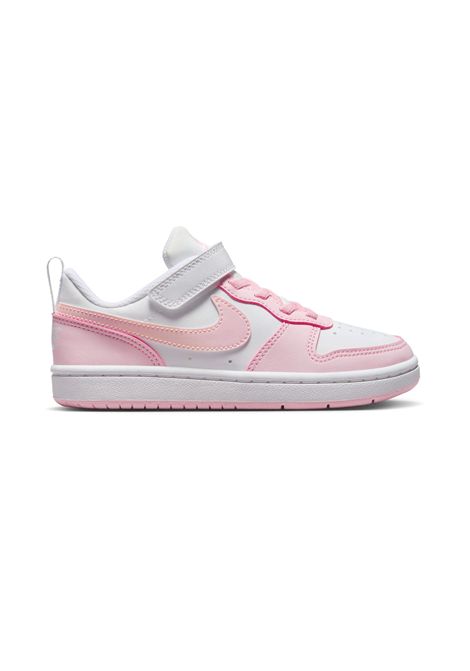 Nike Court Borough Low Recraft Shoes White Pink Kids NIKE | Sneakers | DV5457-105