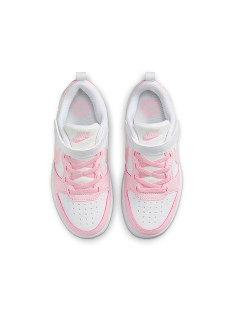 Nike Court Borough Low Recraft Shoes White Pink Kids NIKE | Sneakers | DV5457-105