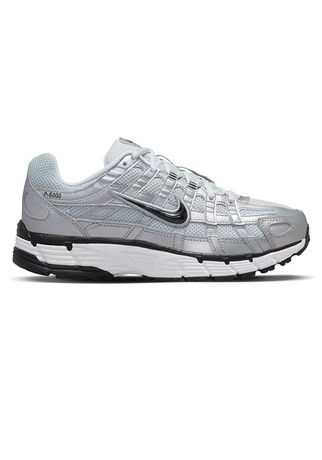 Nike P-000 Shoes Metallic Silver Pure Platinum Black Women NIKE | Sneakers | FD9876-101
