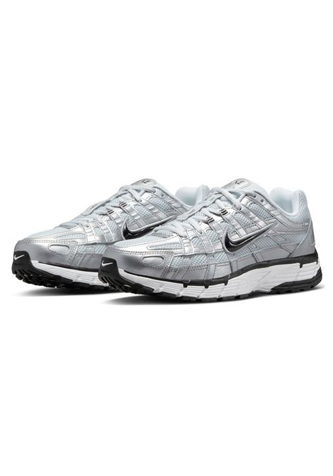 Nike P-000 Shoes Metallic Silver Pure Platinum Black Women NIKE | Sneakers | FD9876-101