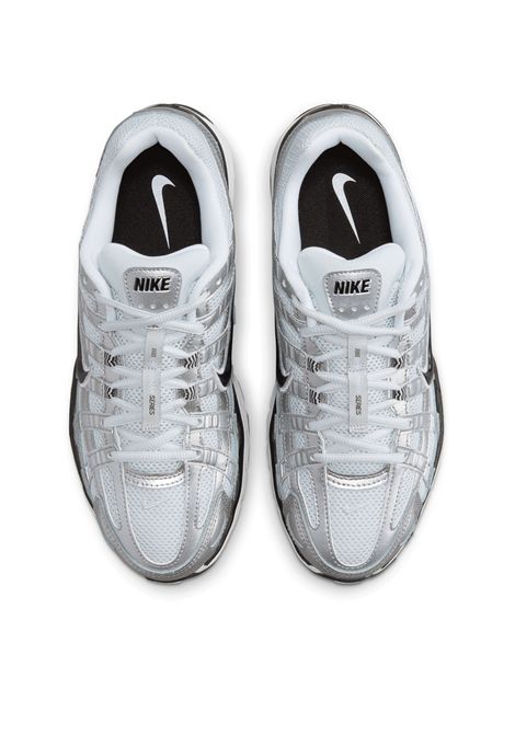 Nike P-000 Shoes Metallic Silver Pure Platinum Black Women NIKE | Sneakers | FD9876-101