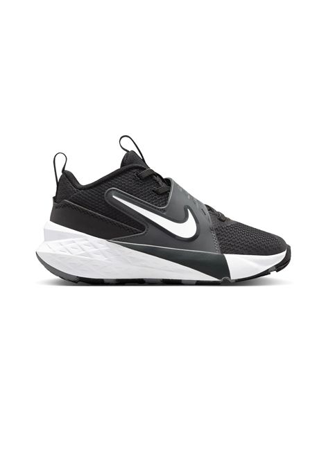 Nike Team Hustle D 12 Basketball Shoes White Black Kids NIKE | Sneakers | HF6280-002