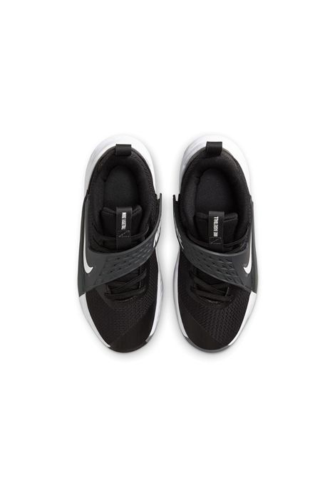 Nike Team Hustle D 12 Basketball Shoes White Black Kids NIKE | Sneakers | HF6280-002