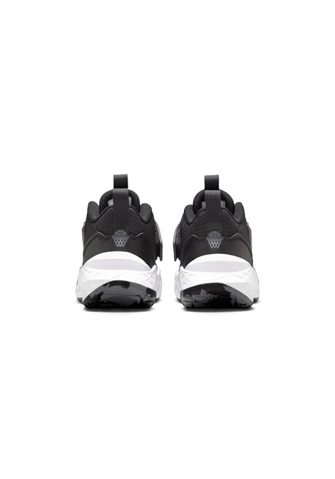 Nike Team Hustle D 12 Basketball Shoes White Black Kids NIKE | Sneakers | HF6280-002