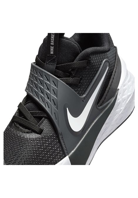 Nike Team Hustle D 12 Basketball Shoes White Black Kids NIKE | Sneakers | HF6280-002