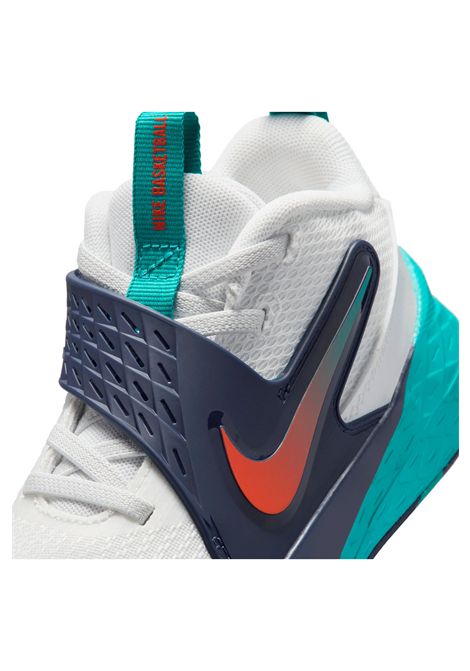 Nike Team Hustle D 12 Basketball Shoes White Energy Blue Orange Kids NIKE | Sneakers | HF6280-107