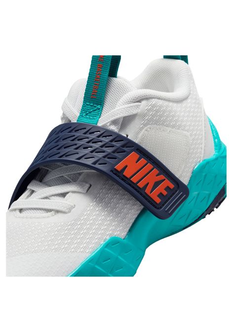 Nike Team Hustle D 12 Basketball Shoes White Energy Blue Orange Kids NIKE | Sneakers | HF6280-107