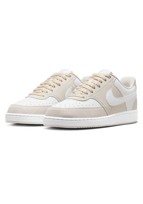 Nike Court Vision Low Shoes Beige White Women NIKE | Sneakers | IM1652-002