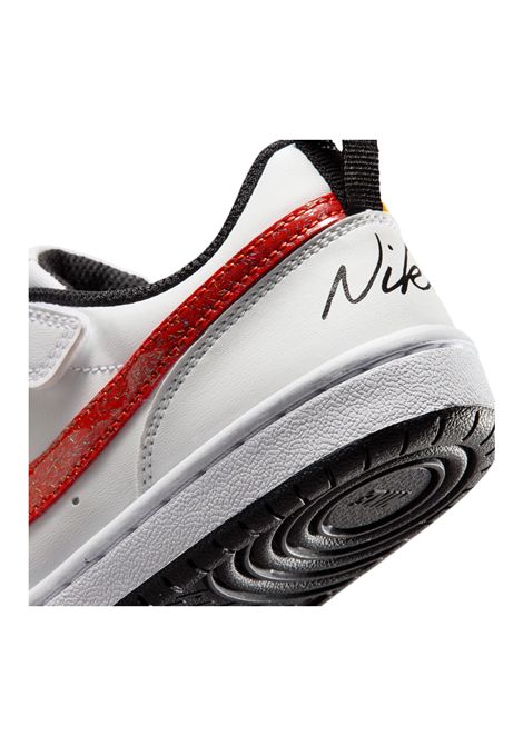 Nike Court Borough Low Shoes White Multicolor Kids NIKE | Sneakers | IR1529-100