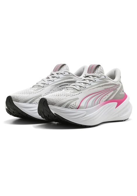 Puma Maxima Pro Shoes Grey White Pink Women PUMA | Sneakers | 313313-24