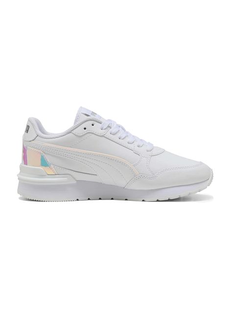 Scarpe Puma ST Runner v4 Holo Bianco Iridescente Ragazzi PUMA | Sneakers | 401232-01