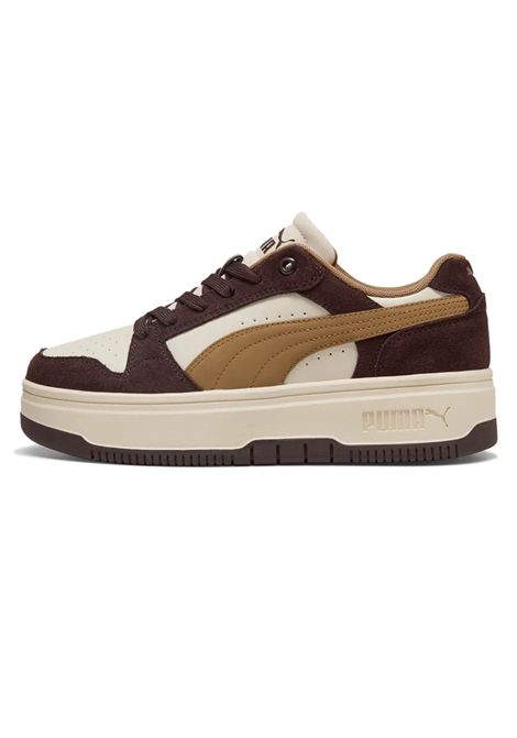 Puma Rebound Femme Low Shoes Chocolate Taupe Women PUMA | Sneakers | 402593-10