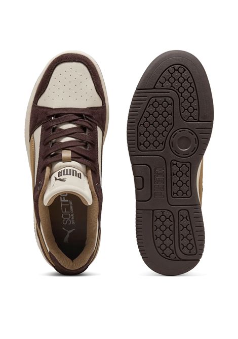 Puma Rebound Femme Low Shoes Chocolate Taupe Women PUMA | Sneakers | 402593-10