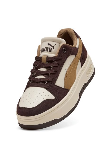 Puma Rebound Femme Low Shoes Chocolate Taupe Women PUMA | Sneakers | 402593-10