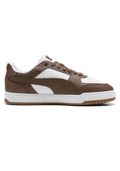 Puma Caven III Plus Shoes Chestnut Brown White Men PUMA | Sneakers | 404490-14