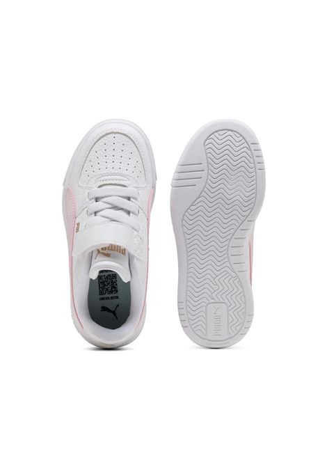 Puma Caven III Shoes White Pink Kids PUMA | Sneakers | 406239-13