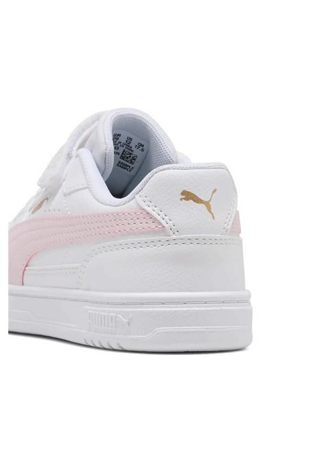 Puma Caven III Shoes White Pink Kids PUMA | Sneakers | 406239-13