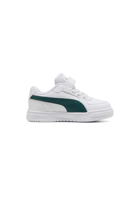 Puma Caven III Shoes White Green Infant PUMA | Sneakers | 406247-14