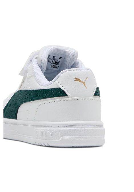 Puma Caven III Shoes White Green Infant PUMA | Sneakers | 406247-14