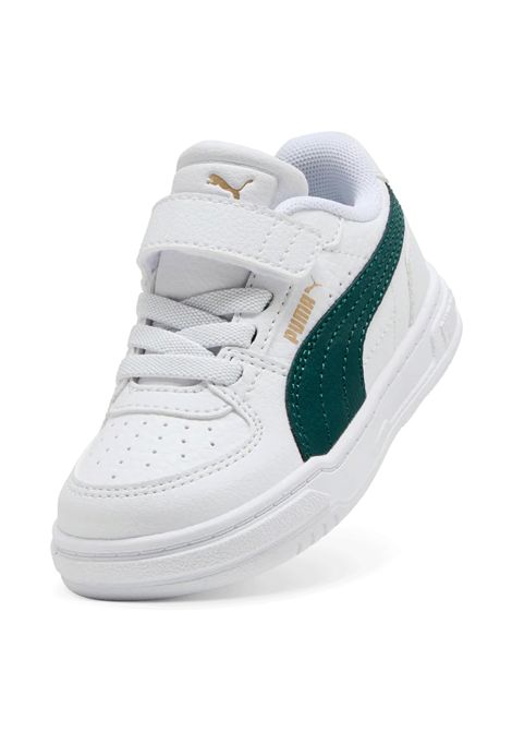Puma Caven III Shoes White Green Infant PUMA | Sneakers | 406247-14
