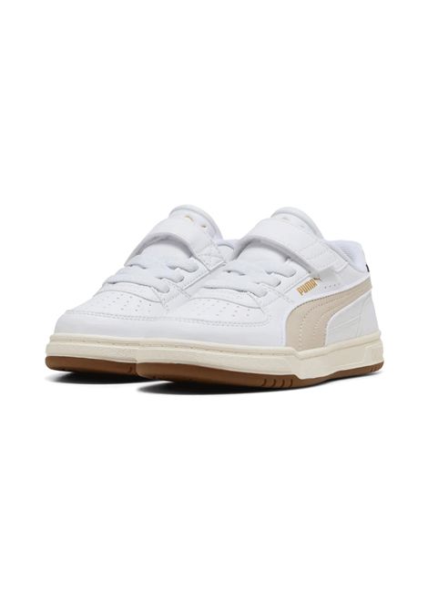Scarpe Puma Caven III Retro AC+ Bianco Beige Grigio Bambini PUMA | Sneakers | 406897-03