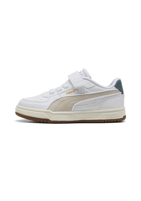Scarpe Puma Caven III Retro AC+ Bianco Beige Grigio Bambini PUMA | Sneakers | 406897-03