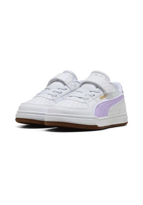 Scarpe Puma Caven III Retro AC+ Bianco Lavanda Rosa Bambini PUMA | Sneakers | 406897-04