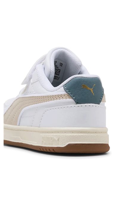 Puma Caven III Retro AC+ Shoes White Beige Silver Fog Infant PUMA | Sneakers | 406898-03
