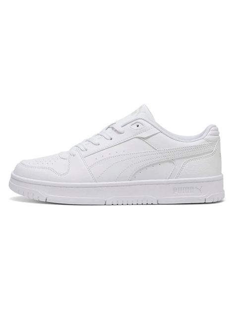 Puma Rebound Slam Lo Shoes White Men PUMA | Sneakers | 407169-10