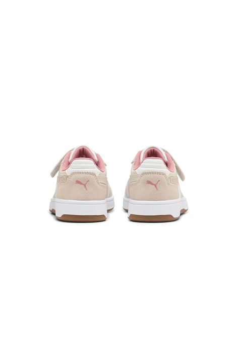Puma Rebound Slam Lo Winter Safari AC+ Shoes White Beige Kids PUMA | Sneakers | 407462-01
