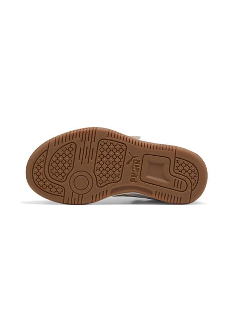 Puma Rebound Slam Lo Winter Safari AC+ Shoes White Beige Kids PUMA | Sneakers | 407462-01