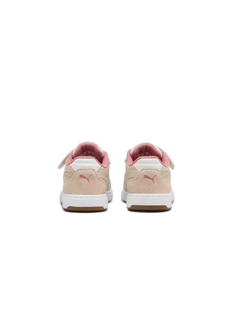 Puma Rebound Slam Lo Winter Safari AC+ Shoes White Beige Infant PUMA | Sneakers | 407463-01
