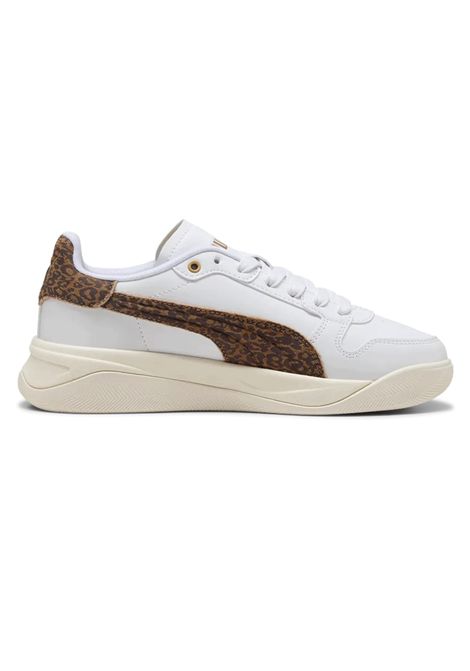 Puma Court Bae Feline Shoes White Brown Women PUMA | Sneakers | 408247-02