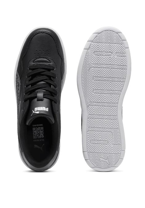 Puma Court Lally Skye Feline Shoes Black Grey Women PUMA | Sneakers | 408251-01