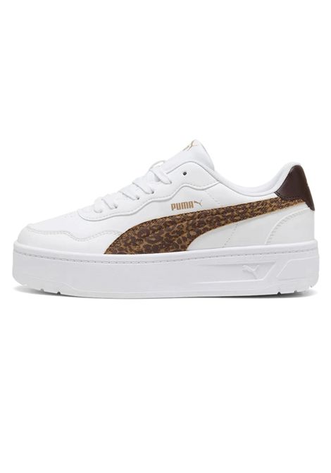 Puma Court Lally Skye Feline Shoes White Chocolate Women PUMA | Sneakers | 408251-02