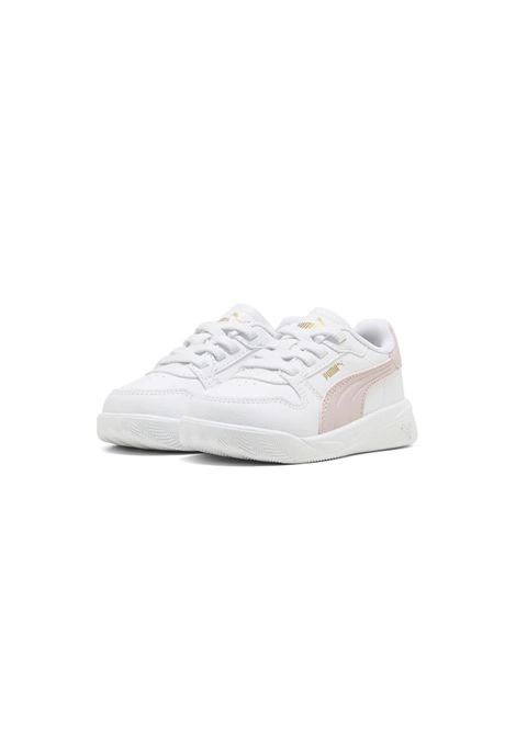 Puma Court Bae AC Shoes White Pink Infant PUMA | Sneakers | 408626-03