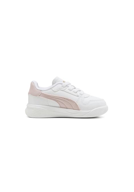 Puma Court Bae AC Shoes White Pink Infant PUMA | Sneakers | 408626-03